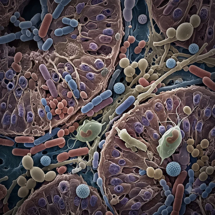 がん細胞のなかに微生物の楽園？消化管がんで見つかった多様な「多王国マイクロバイオーム」の正体